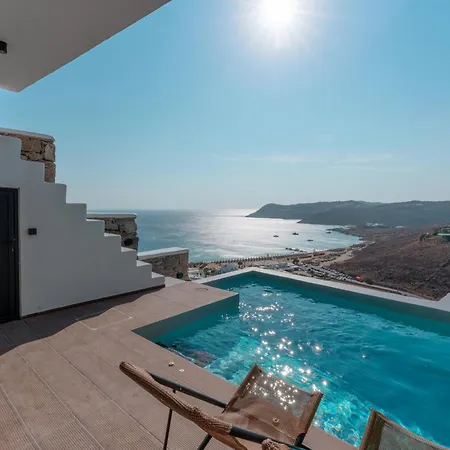 Luxury House With Private Pool At Elia * Mykonos Town