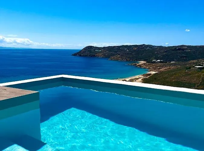 Luxury Sea View Private Pool - Exclusive At Elia Mykonos Vakantiehuis *