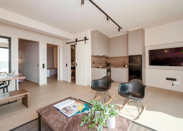 Vakantiehuis Luxury Sea View Private Pool - Exclusive At Elia Mykonos